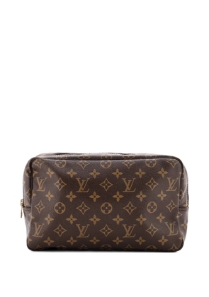 Louis Vuitton Pre-Owned Trousse Toiletry Monogram Canvas 28 pouch - Brown