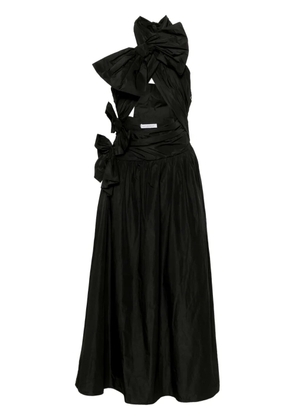 Viktor & Rolf bow-detail wrap maxi dress - Black