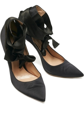 Gianvito Rossi Gala ankle-wrap heeled pumps - Black