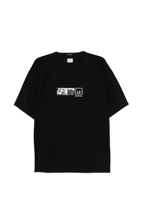 C.P. Company graphic short-sleeve T-shirt - Black