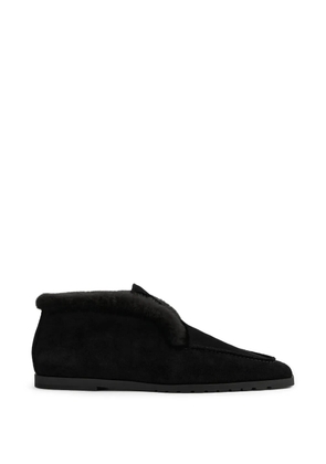 TOTEME slip-on black boots