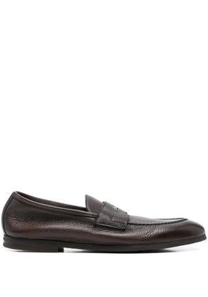 Barrett leather loafers - Brown