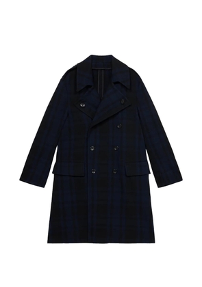 Fortela Winston double-breasted coat - Blue