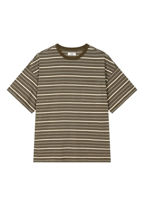 TOMBOY striped short-sleeve t-shirt - Green