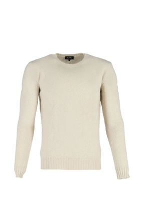 A.P.C. crew-neck wool sweater - Neutrals