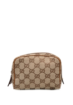 Gucci Pre-Owned 2000-2015 GG Canvas pouch - Brown