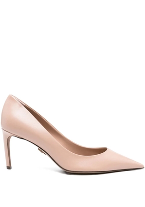 Dolce & Gabbana Pre-Owned 80mm pointed-toe leather pumps - Neutrals