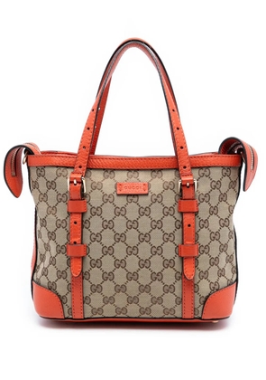 Gucci Pre-Owned 2016-2025 GG Canvas satchel - Brown