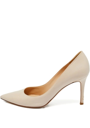 Gianvito Rossi leather pumps - Neutrals