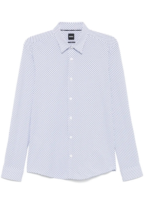 BOSS stretch-jersey shirt - White