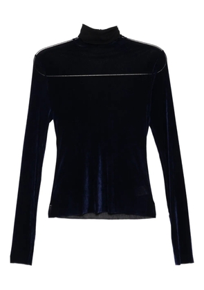JNBY turtle-neck top - Blue