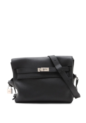 Hermès Pre-Owned 2023 Togo Kelly Messenger GM crossbody bag - Black