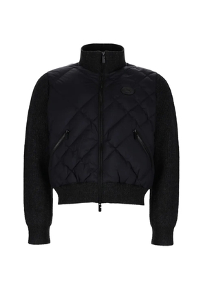 Burberry quilted panelled jacket - Black