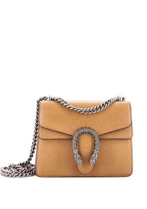 Gucci Pre-Owned Dionysus Bag Leather Mini crossbody bag - Neutrals