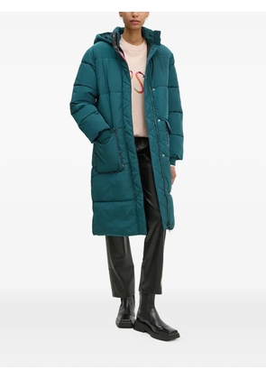 PS Paul Smith hooded quilted coat - Green