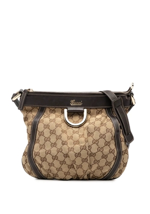 Gucci Pre-Owned 2000-2015 GG Canvas Abbey D Ring crossbody bag - Brown