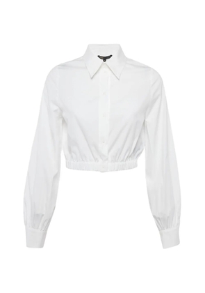 Maje cropped shirt - White