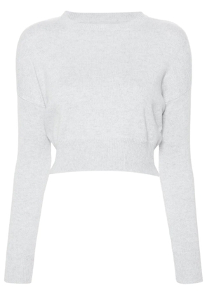 Teddy Cashmere Genova cashmere cropped jumper - Grey