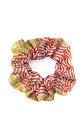 Lygia & Nanny Lola patterned scrunchie - Orange