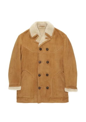 Fortela double-breasted jacket - Brown