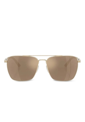 Oliver Peoples R-15 square frame sunglasses - Gold
