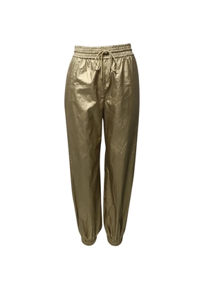 ZIMMERMANN drawstring trousers - Gold
