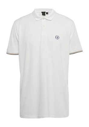 BOSS piqué polo shirt - White