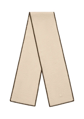 Manière De Voir Aube stitched scarf - Neutrals