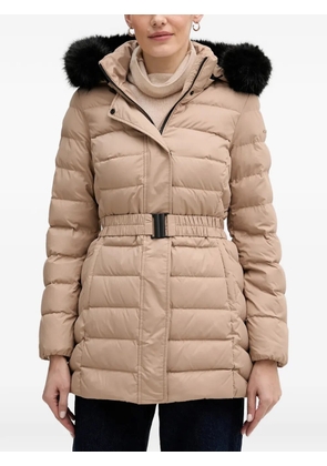 Geox Catria hooded puffer jacket - Neutrals