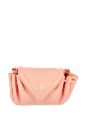 Bottega Veneta Pre-Owned Beak leather small crossbody bag - Pink