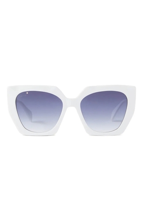 Genny cat-eye sunglasses - White