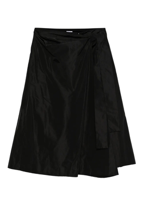 ASPESI wrap-tie skirt - Black