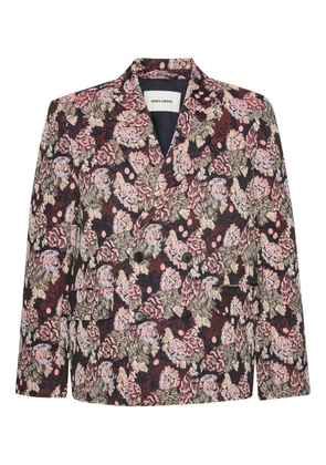 Henrik Vibskov double-breasted blazer - Blue