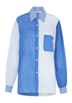 Amir Slama striped shirt - Blue