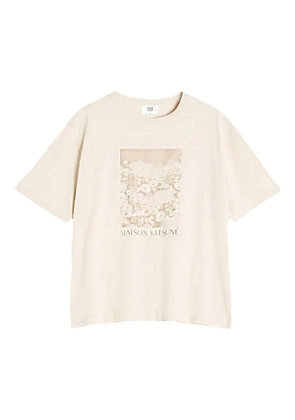 Maison Kitsuné cotton T-shirt - Neutrals