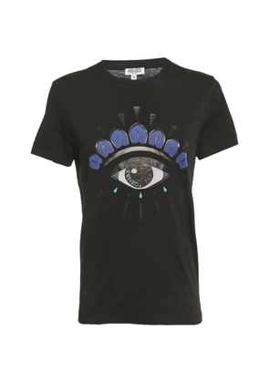 Kenzo Pre-Owned eye-print T-shirt - Black