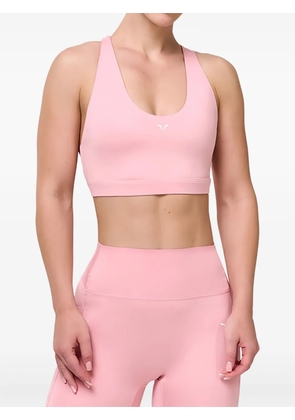 SQUATWOLF cross-strap sports bra - Pink