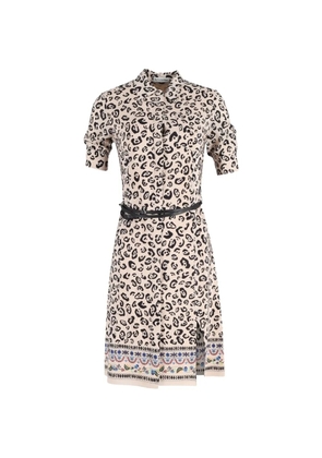 Altuzarra animal-print belted shirt dress - Neutrals