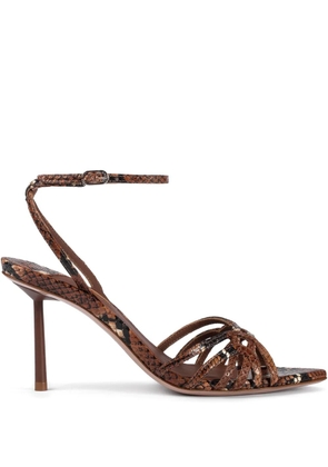 Le Silla 80mm Bella sandals - Brown