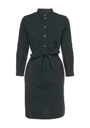 Burberry Pre-Owned cotton shirt dress - Blue