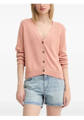 Marc O'Polo v-neck button cardigan - Pink