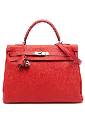 Hermès Pre-Owned 2012 Togo Kelly II Retourne 35 satchel - Red