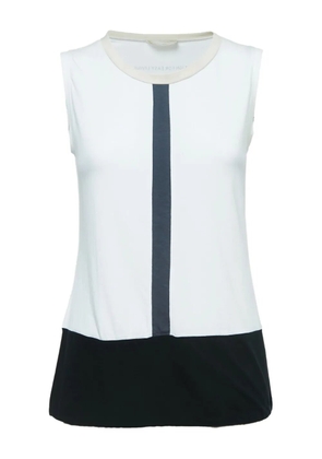 'S Max Mara colour-block blouse - White