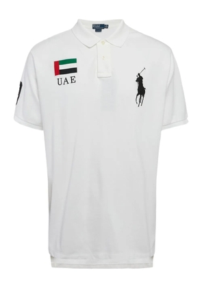 Polo Ralph Lauren Vintage pre-owned emblem-embroidered polo shirt - White