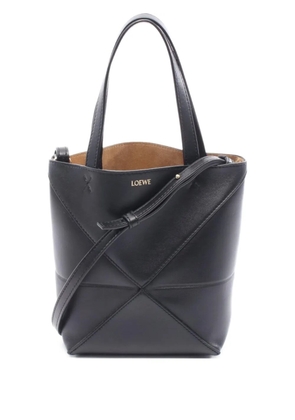 Loewe Pre-Owned mini 2010s Puzzle fold tote bag - Black