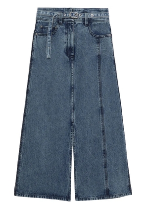 3.1 Phillip Lim A-Line denim skirt - Blue