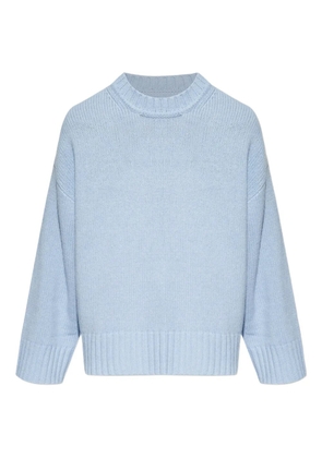 SAMSOE SAMSOE Sakeiku ribbed crew-neck sweater - Blue
