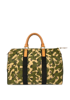 Louis Vuitton Pre-Owned 2008 Monogramouflage Speedy 35 handbag - Green