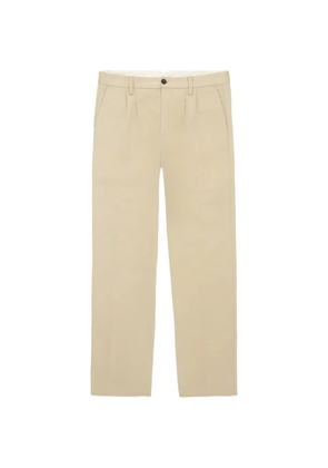 Fortela pleated trousers - Neutrals