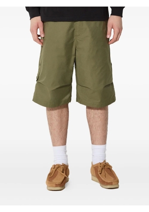Maharishi dragon-embroidered cargo shorts - Green